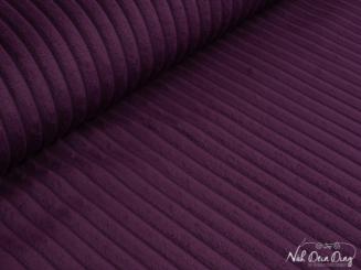 Deko-Breitcord, brombeer 