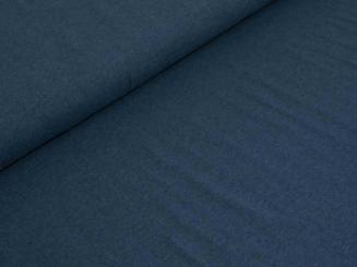 Jersey meliert dark petrol 