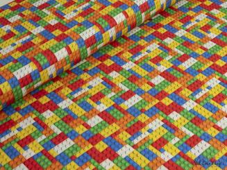 Baumwollstoff Klemmbaustein 