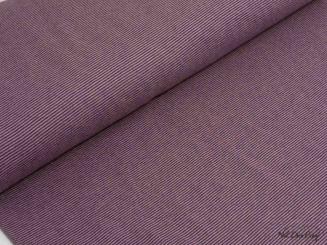 Bündchen fein geringelt dark berry/rose 