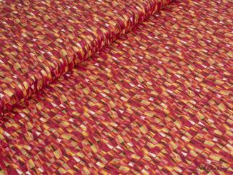 Baumwollstoff geometric triangle 