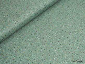 Baumwollstoff bunte Pünktchen 