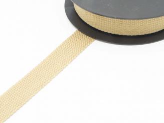 25 mm Gurtband beige 