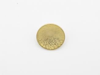 Knopf, 15 mm, gold mit Steg 