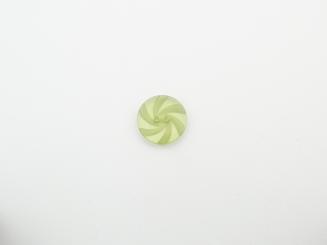 Polyesterknopf, 2Loch, 23mm, Twist, grün 