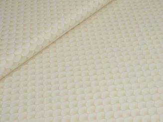 Baumwollstoff Blätter, beige 