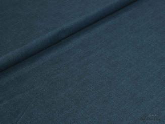 Baumwollstoff linen texture, bluestone 