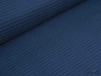 Waffelpique, blau 