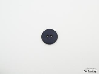 Knopf, 18 mm, 2Loch, blau 
