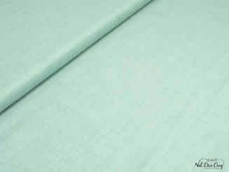 Baumwollstoff linen texture, mint 