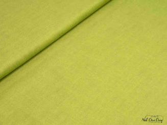 Baumwollstoff linen texture, green 
