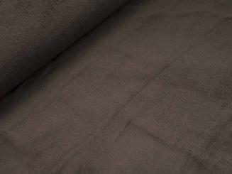 Kuschelfleece, dunkelbraun 