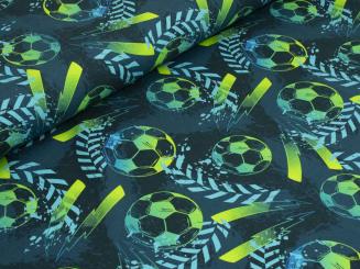 Jersey Fußball blau/grün 