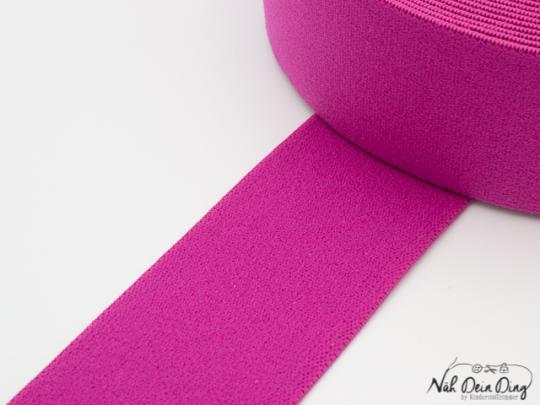 Elastic-Bund, 38mm, pink 