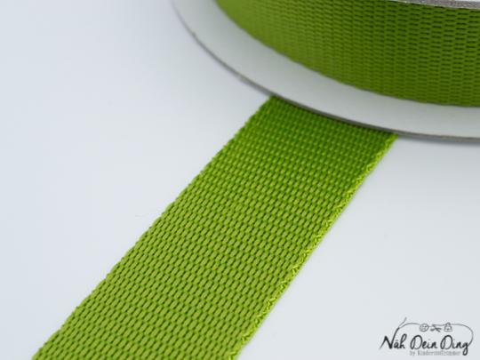Gurtband, grün, 30 mm 