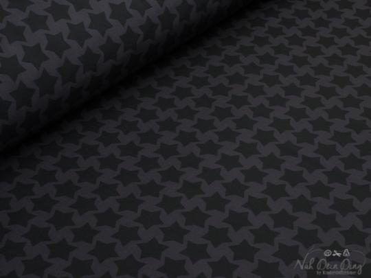 Softshell farbenmix staaars schwarz 