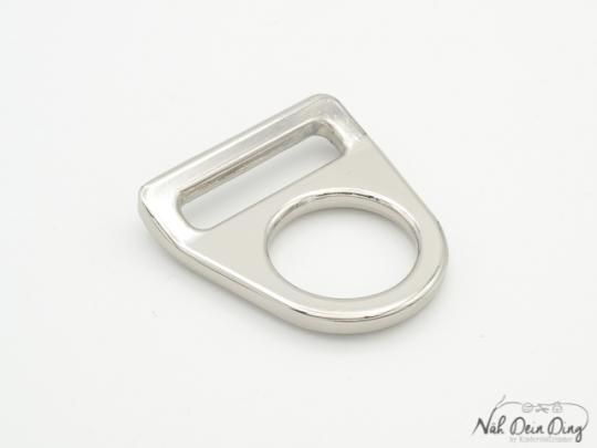O-Ring mit Steg, 25 mm, silber 