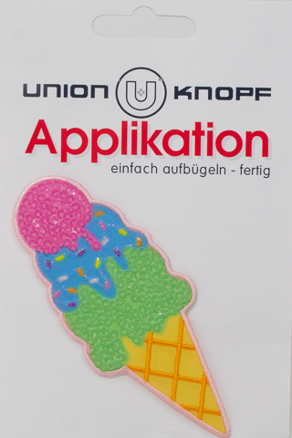 Applikation Eistüte 