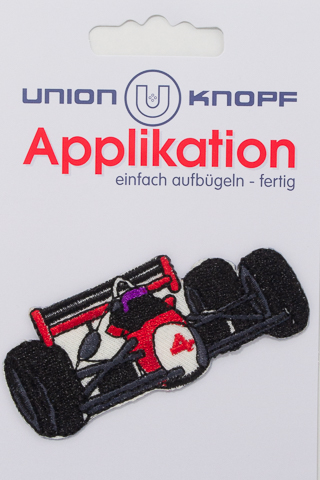 Applikation Rennwagen 