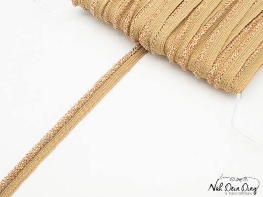 Paspel, Glitzer, gold 