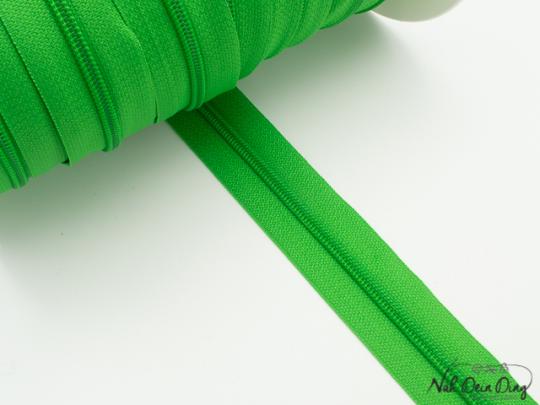 Endlosreißverschluss 3 mm grün 
