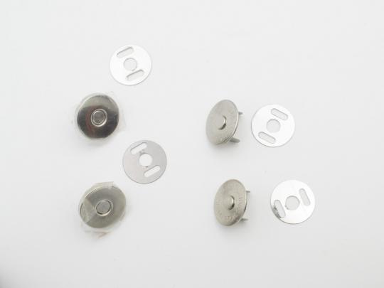 Magnetverschluss, 14 mm, silber 