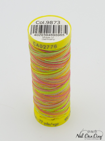 Gütermann 100 m/Neon multicolor Deco-Stitch 