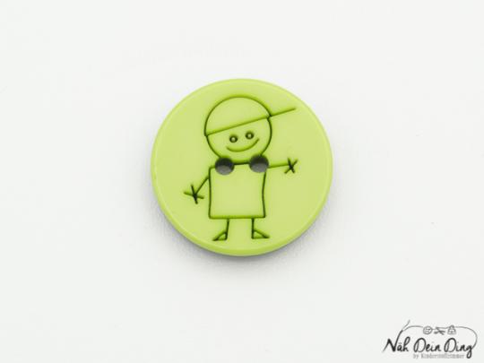 Knopf, 15 mm, 2Loch, Junge 