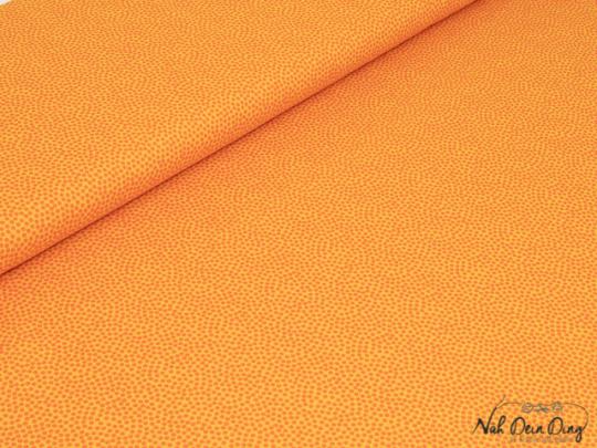 Baumwollstoff Dotties, orange 