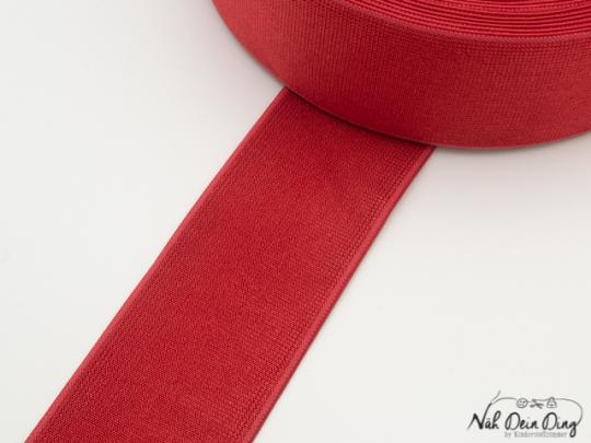 Elastic-Bund 40mm rot 