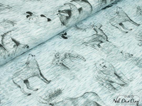 Sweat Waldtiere, gezeichnet 