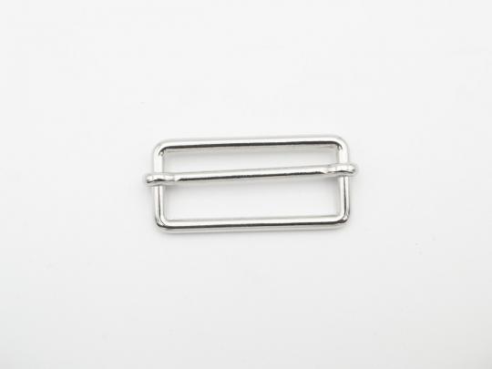 Gurtversteller, silber, 40 mm 