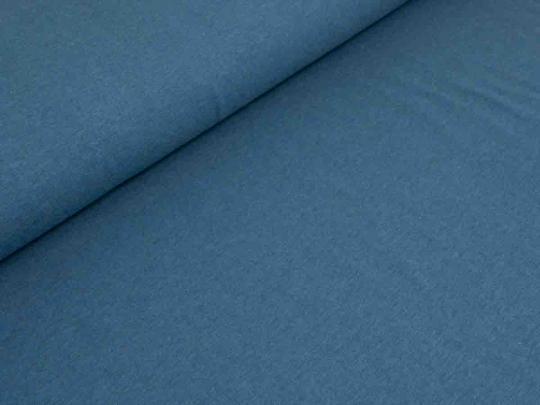 Jersey meliert petrolblau 