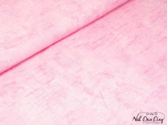 Baumwollstoff in sich kariert, rosa 