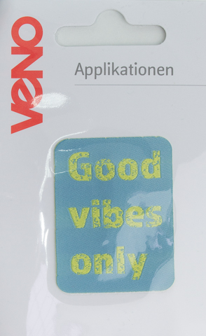 Applikation Good vibes only 
