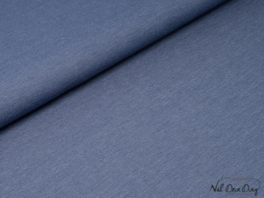Jeansjersey blau 