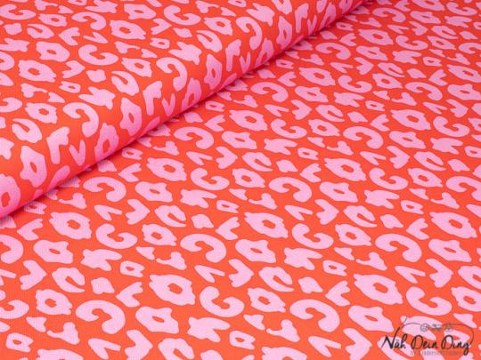 Canvas, Leo, rot/pink 