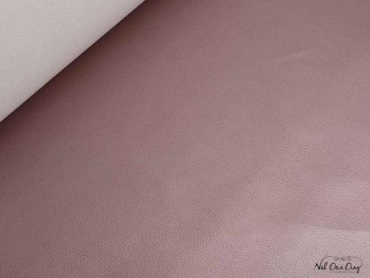 Kunstleder altrosa, glänzend 