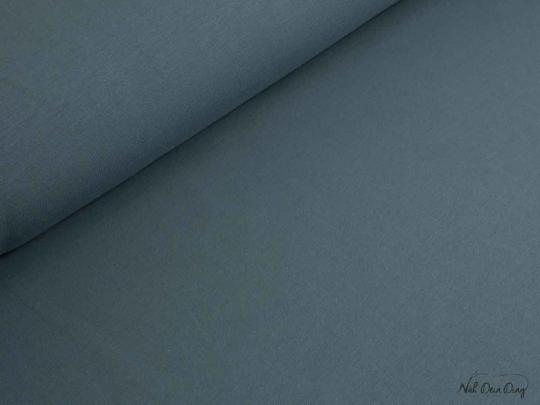 Wintersweat uni taubenblau 