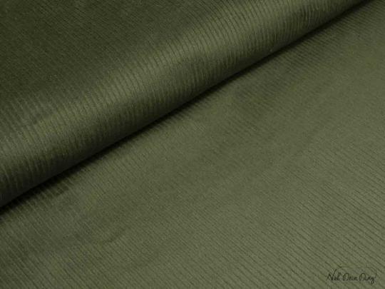 Breitcord Stretch, moosgrün 