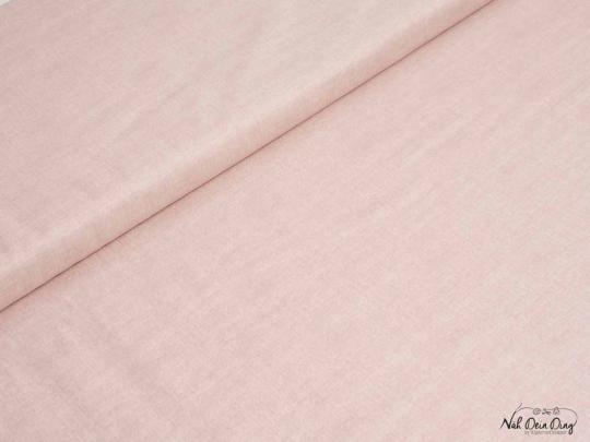 Baumwollstoff linen texture, rosa 