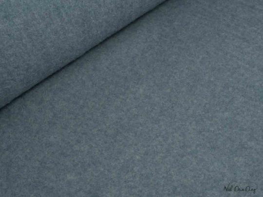 Wollfleece, rauchblau 