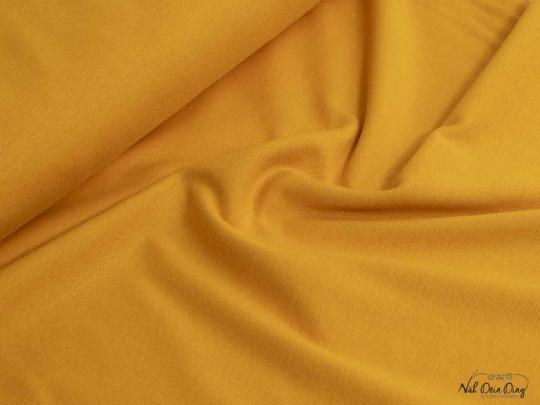 Bündchen dünn warm gelb Heike 