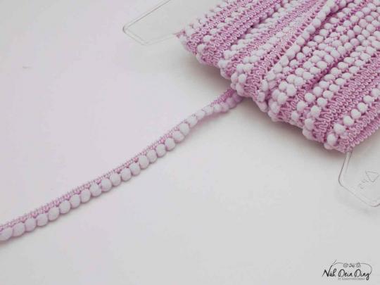 Mini Pompon-Borte, rosa 