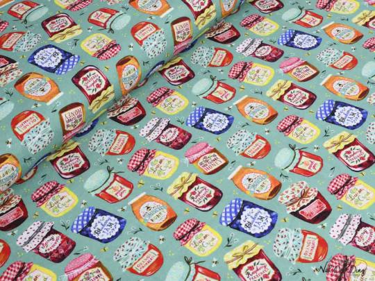 Baumwollstoff Marmelade 