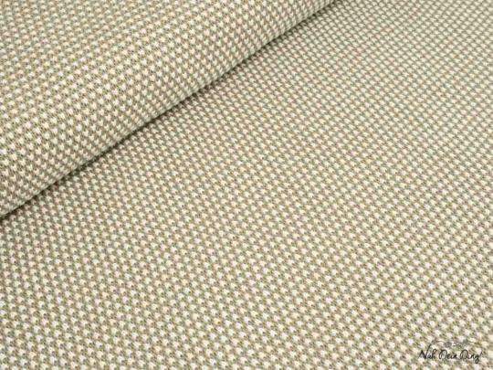 Baumwollstrick, beige/creme 