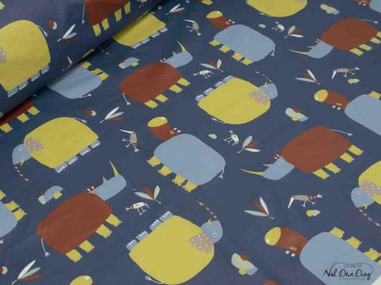 Regenjackenstoff funny animal 