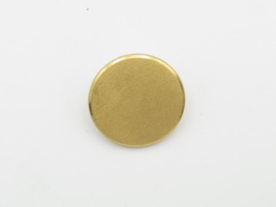 Knopf, 22 mm, gold mit Steg 