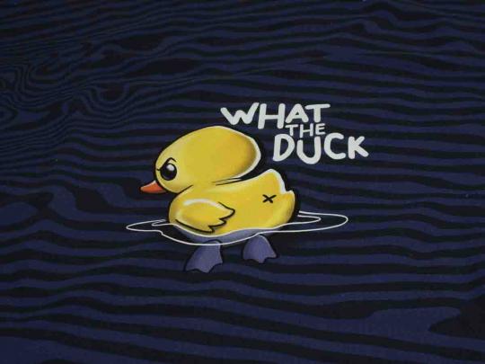 Sweat Panel Duck ca. 85 cm hoch 