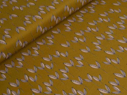 Canvas, Dancing Leaves, gelb 